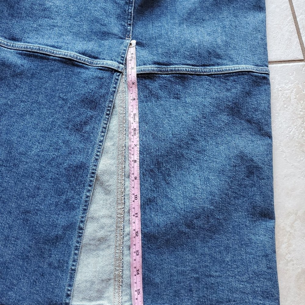 Jones New York Country Denim Jean Skirt Size 8 - Picture 8 of 8